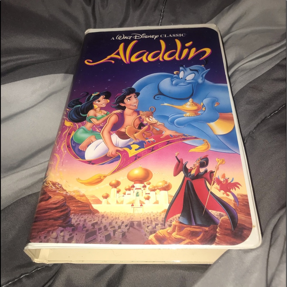 Aladdin Black Diamond Vhs Tape